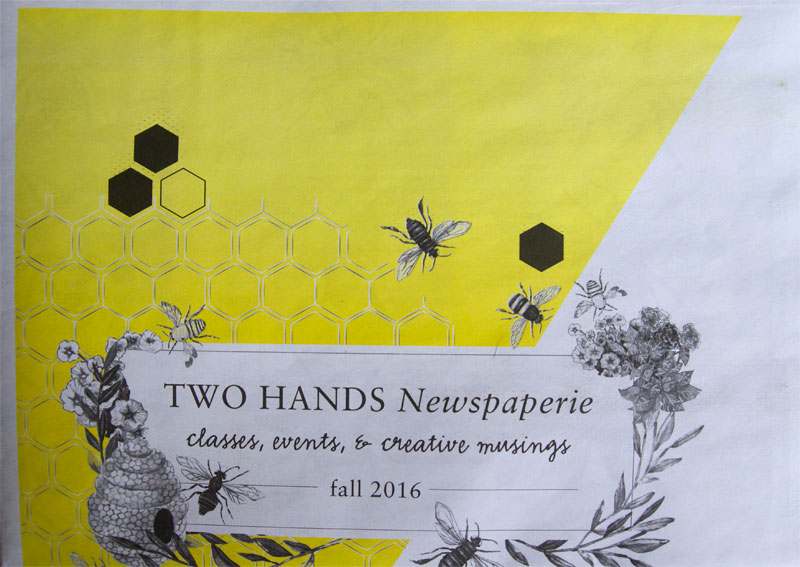 Two Hands Newspaperie, Fall 2016